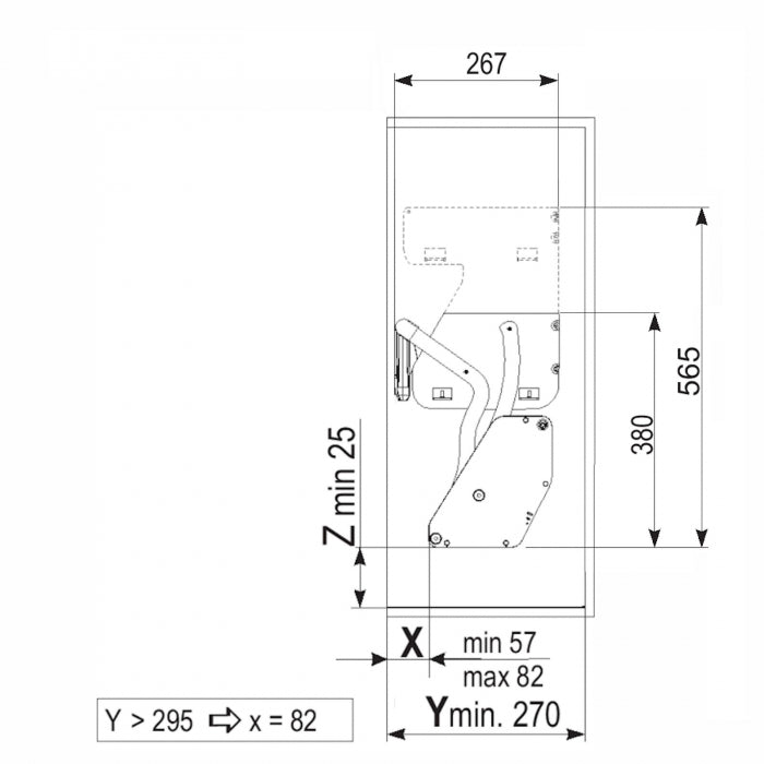 iMove Double Tray - Uittreksysteem voor 60 cm Keuken Wandkast - Ergonomisch